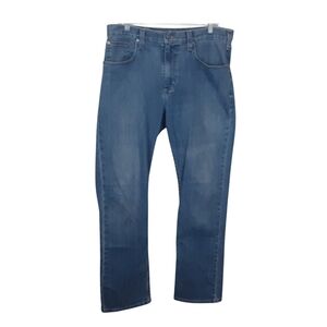 Carhartt Rugged Flex Relaxed Fit Men's 33Wx32L 5-Pocket 100% Cotton Denim Jeans